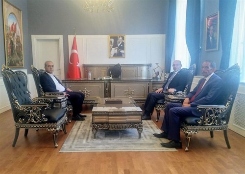 Milliyetçi Hareket Partisi Genel Başkan Yardımcısı Sayın Mevlüt Karakaya Kaymakamımızı Ziyaret Etti